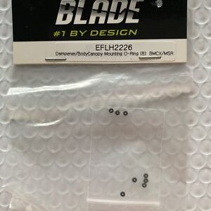 E-Flite Blade mSR MCX Dampener/Body Canopy Mounting O-Ring (8) EFLH2226